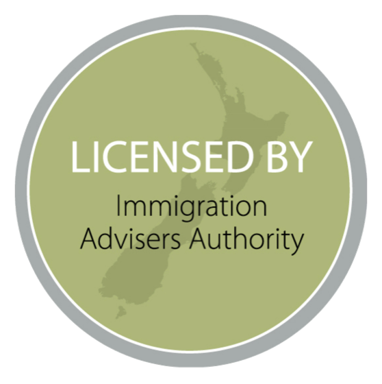 IAA licensed immigration adviser badge — Natalia Cardona Cottrell